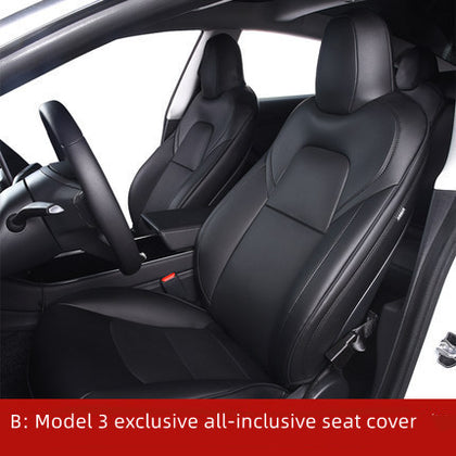 Color: Black, style: B - Car Seat Cover Interior Package