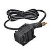 Europe Standard Car Motorcycle 12V-24V 2.1A Dual USB Charger Adaptor