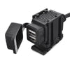 Europe Standard Car Motorcycle 12V-24V 2.1A Dual USB Charger Adaptor