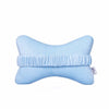Car Head Rest Bone Shape Car Memory Pillow Cover Head Rest Cushion Blue Gray 28?19?8 cm