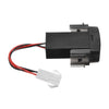 JZ5002-1 Jiazhan Car Battery Charger Volt Meterr 2.1A USB Port Dedication Modify Only for Nissian