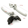 Pair 7/8inch 22mm Handlebar Clutch Brake Folding Snap Lever For 125cc 140cc Pit Dirt Bike