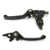 Pair 7/8inch 22mm Handlebar Clutch Brake Folding Snap Lever For 125cc 140cc Pit Dirt Bike