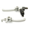 Pair 7/8inch 22mm Handlebar Clutch Brake Folding Snap Lever For 125cc 140cc Pit Dirt Bike