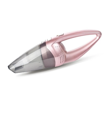 Color: Rose gold, Model: Wireless - Wireless mini car vacuum cleaner