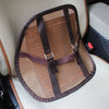 Summer Bamboo Car Seat Chair  Back CushionVentilate Cushion Pad