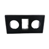 Assemble Mounting Frame Two Round Hole Side Frame One Square Hole Middle Frame
