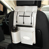 Car Seat Back Multi Pocket Micro Usb 8Pin Type-c Charging Cable Storage Bag