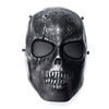 Tactical Airsoft Full Face Protective Skull Mask Paintball CS War Game