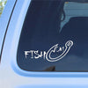 Go Fishing Car Stickers Auto Truck Vehicle Motorcycle Decal