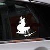 Moose Hunting Funny Car Stickers Auto Truck Vehicle Motorcycle Decal