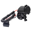 28mm 5V 4.2A LED Dual USB Charger 12-24V Socket Power Supply Waterproof Motorcycle Bike Car Boat