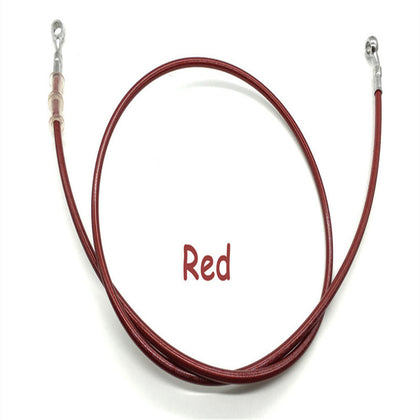 Color: Red, Size: 130cm - Motorcycle modified brake hose