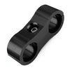 AN-6 AN6 13.4MM Braided Hose Separator Clamp Fitting Adapter Bracket Black