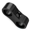 AN-6 AN6 13.4MM Braided Hose Separator Clamp Fitting Adapter Bracket Black