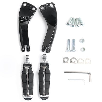 Rear Streamlined Pedal Foot Peg Mounting Bracket For Harley Super Dyna 2006-2017