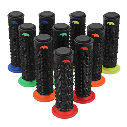 7/8inch 22MM Anti-slip Rubber Hand Grips for Motorcycle Motorcross Handlebar Dirt Pit Bike