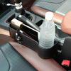 PU Leather Right Side Car Seat Crevice Gap Storage Box Pocket Organizer Phone Holder