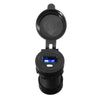 12V 1A USB Socket Charger with Waterproof Cap For BMW Motorcycle