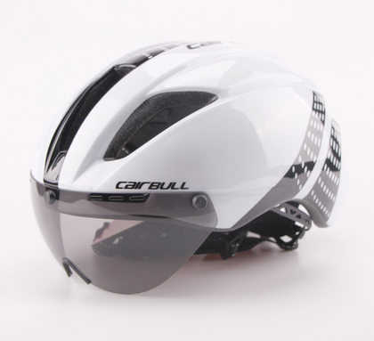 Color: White gray, Size: L - Cycling helmet
