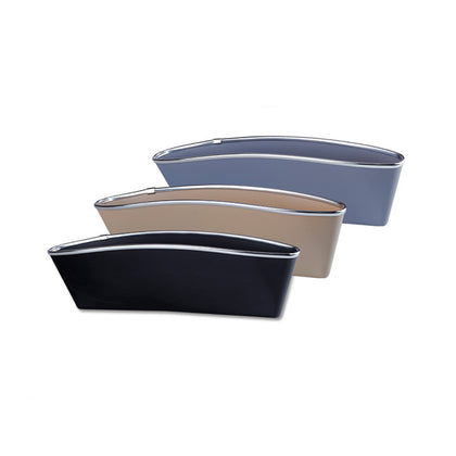 2Pcs ABS Car Seat Crevice Storage Organizer Caddy Catcher Box Seat Slit Pocket