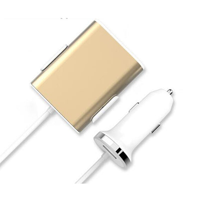 RCF R8P Fast Charging Circle Display Built In Smart Chip Intelligent 3 in 1 Car Charger