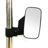 Pair Universal Motorcycle Mirrors UTV Handle Bar Side Rear View Mirrors Shockproof