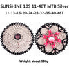 style: L - Mountain Bike Flywheel  8 9 10 11 12 Speed Suitable For XD Cassette Bicycle Flywheel