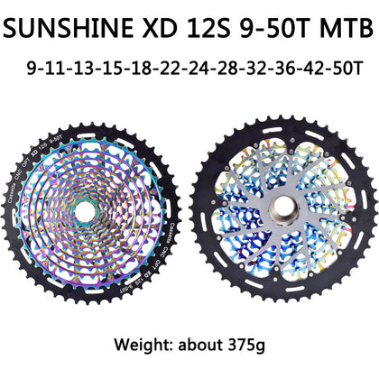style: Y - Mountain Bike Flywheel  8 9 10 11 12 Speed Suitable For XD Cassette Bicycle Flywheel
