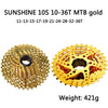style: H - Mountain Bike Flywheel  8 9 10 11 12 Speed Suitable For XD Cassette Bicycle Flywheel