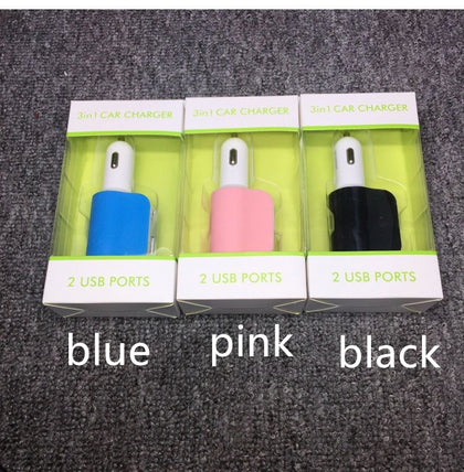 Cigarette Lighter Dual USB Cigarette Lighter Car Charger One For Two With Cigarette Lighter Car Charger