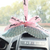 Angel Wings Car Perfume Pendant Car Aroma Diffuser Gypsum Diffuser