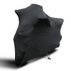Color: Black, Size: L - Four-Sided Stretch Cloth Motorcycle Jacket For Indoor Use, Tight-Fitting Stretch Motorcycle Cover
