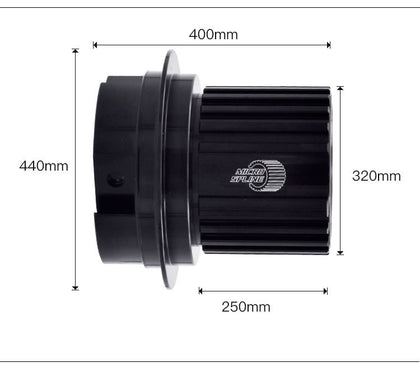 Color: New style DT, Dimensions: FOVNO freewheel-1PCS, quantity:  - Fovno Mountain Bike 12-Speed Tower Base Compatible With Dt Mavic Hope I9 Tower Base 12-Speed Tower Base Repair