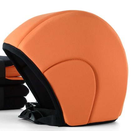 Color: Orange, style: Three item - Floating Helmet For Beginners And Children's Arm Rings