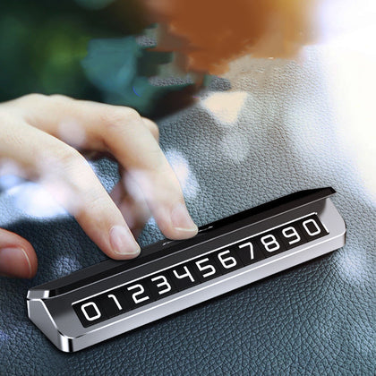 Flip Stop Sign Creative Moving Car Stop Sign