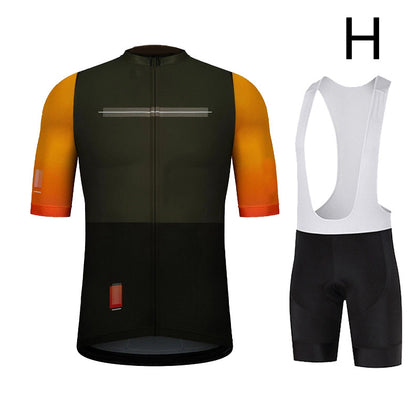 style: H, Size: 5XL - Breathable Cycling Clothing Suit Mountain Bike Cycling Clothing