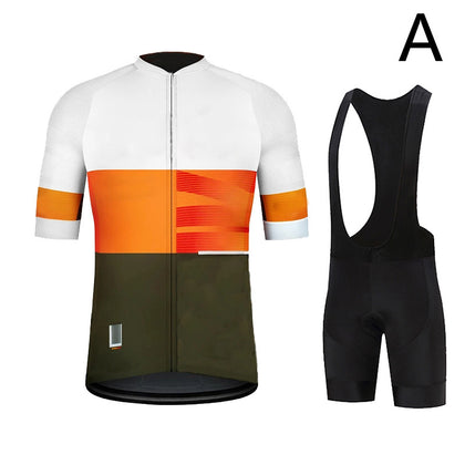 style: F, Size: M - Breathable Cycling Clothing Suit Mountain Bike Cycling Clothing