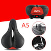 Color: A5 Red - Bicycle seat cushion
