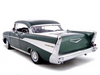 1957 Chevrolet Bel Air Hard Top Green 1/18 Diecast Model Car by Motormax