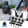 Motorcycle off-road vehicle rearview mirror