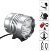 Color: 1 5T6 4 USA - LED Mountain Bike Headlight 5T6 Bicycle Light
