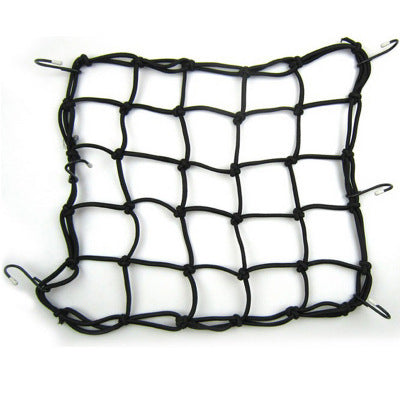 Color: Black, Size: 30x30cm - Baggage net Motorcycle helmet net net sundry net