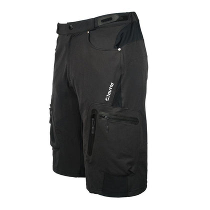 Color: Black, Size: XL - Cycling off-road mountain bike downhill pants