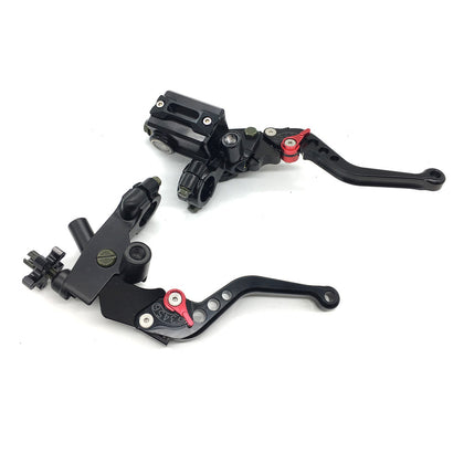 Adjustable brake clutch left and right handle