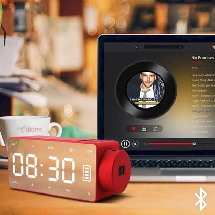 S91S Fashion Wireless Bluetooth Speaker Clock