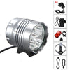 Color: 1 5T6 4 Australia - LED Mountain Bike Headlight 5T6 Bicycle Light
