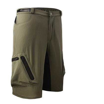 Color: B army green, Size: 3XL - Cycling off-road mountain bike downhill pants