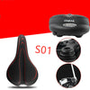Color: S01 Red - Bicycle seat cushion