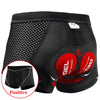 Size: M, style: 2Style - Bicycle Riding Briefs And Shorts Summer Men'S Professional Road Mountain Bike Riding Pants